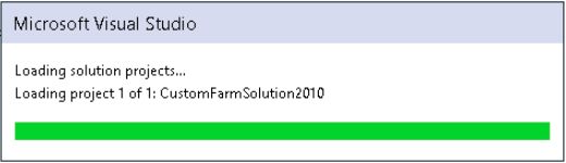 Project will be loaded